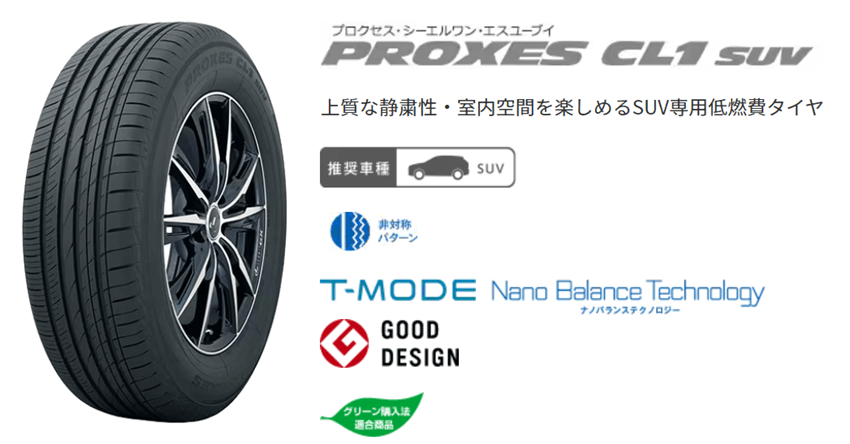 トーヨータイヤ　PROXES CL1 SUV